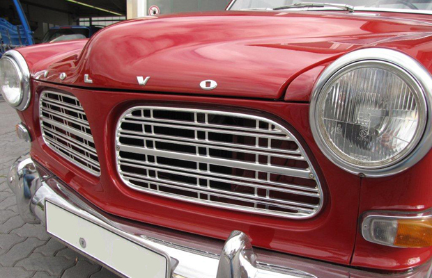 Ansicht vorne eines Volvo Amazon
