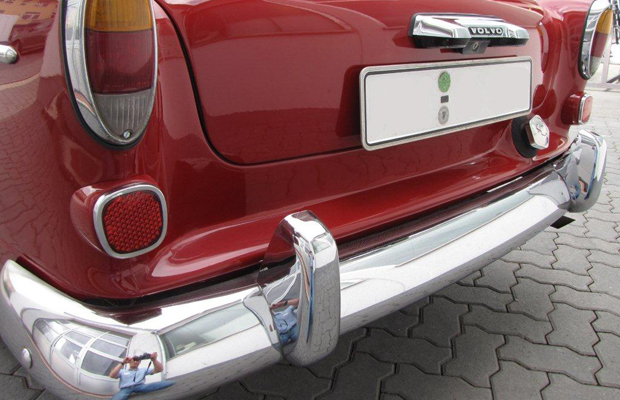 Rückansicht eines Volvo Amazon