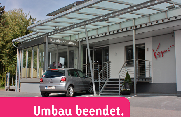 Umbau abgeschlossen